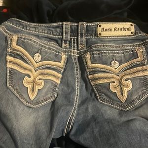 Rock revival size 31 boot cut jeans
